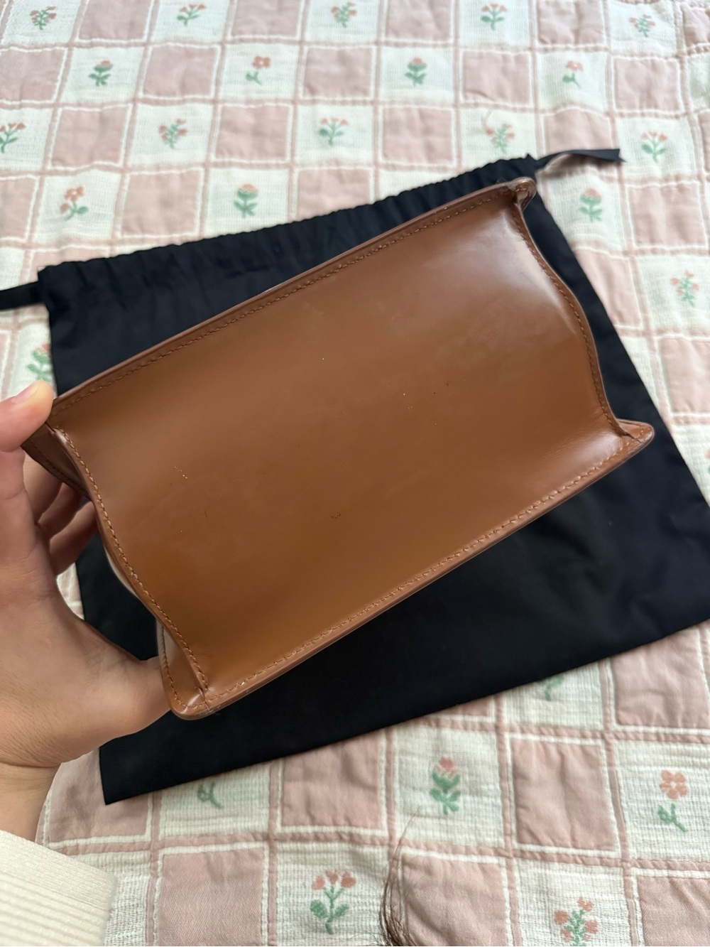 Marc Jacobs Tan Leather Top-Handle Satchel - Picture 6 of 7